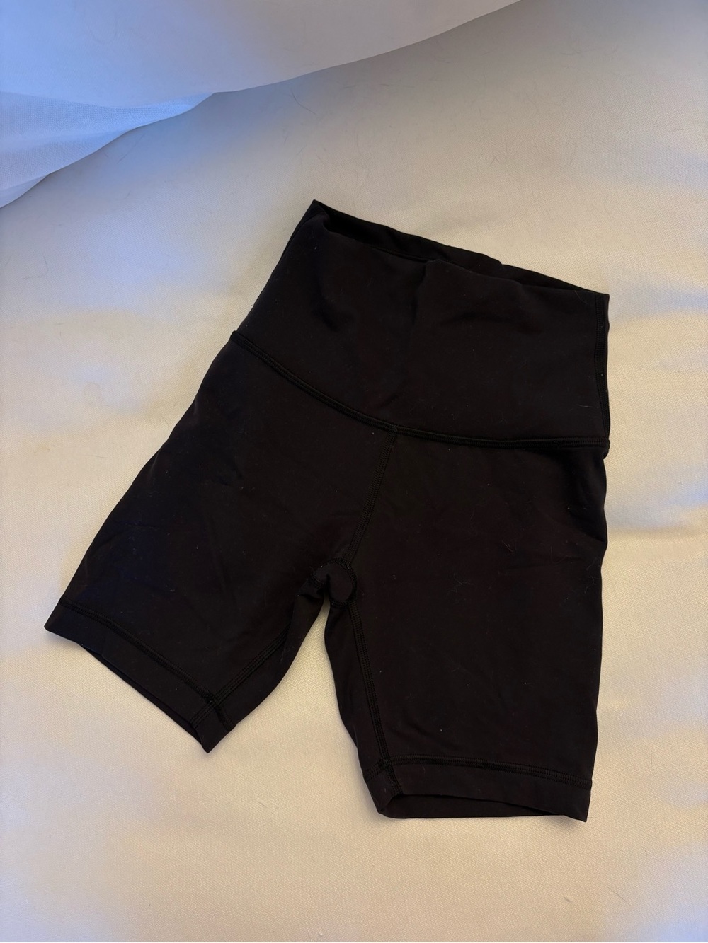 lululemon athletica Black High-Rise Bike Shorts